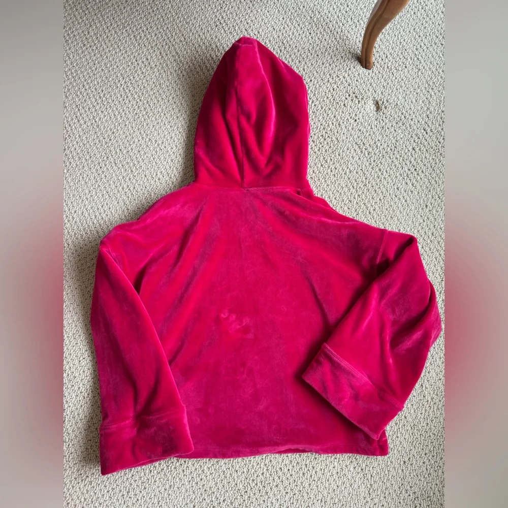 FP Movement by Free People Velvet Hoodie & Joggers Set in Fuchsia
